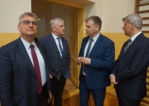 Uroczystość oddania do użytkowania nowej części Szkoły Podstawowej w Bolesławiu